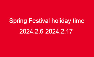 Spring Festival holiday time